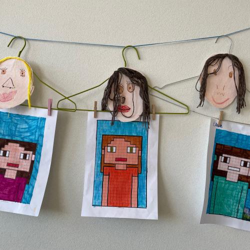 Portrait a la Minecraft