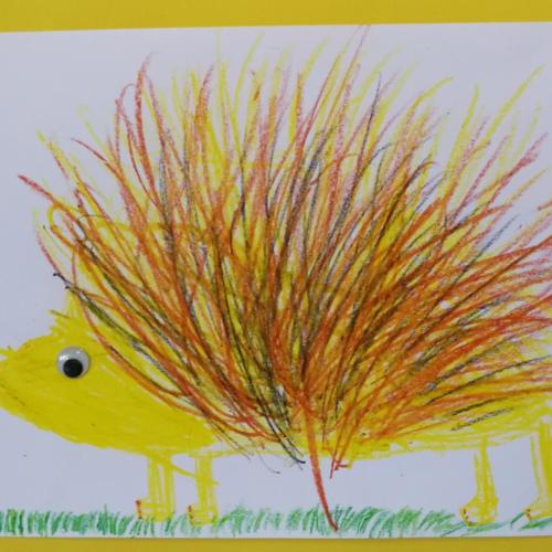 Kunstwerke der Klasse 1a