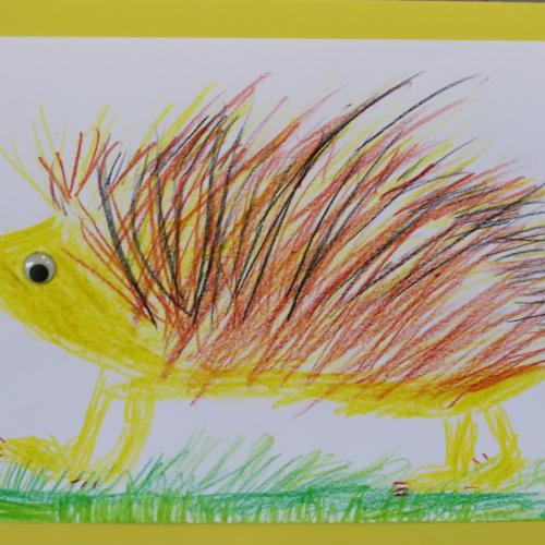 Kunstwerke der Klasse 1a