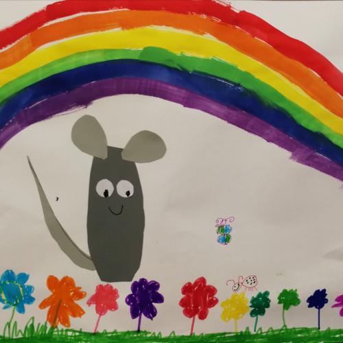 Kunstwerke der Klasse 1a