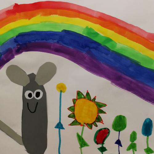 Kunstwerke der Klasse 1a
