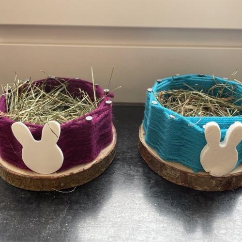 Besuch vom Osterhasen